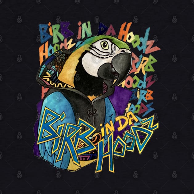 Birb in da Hoodz by SkyeElizabeth